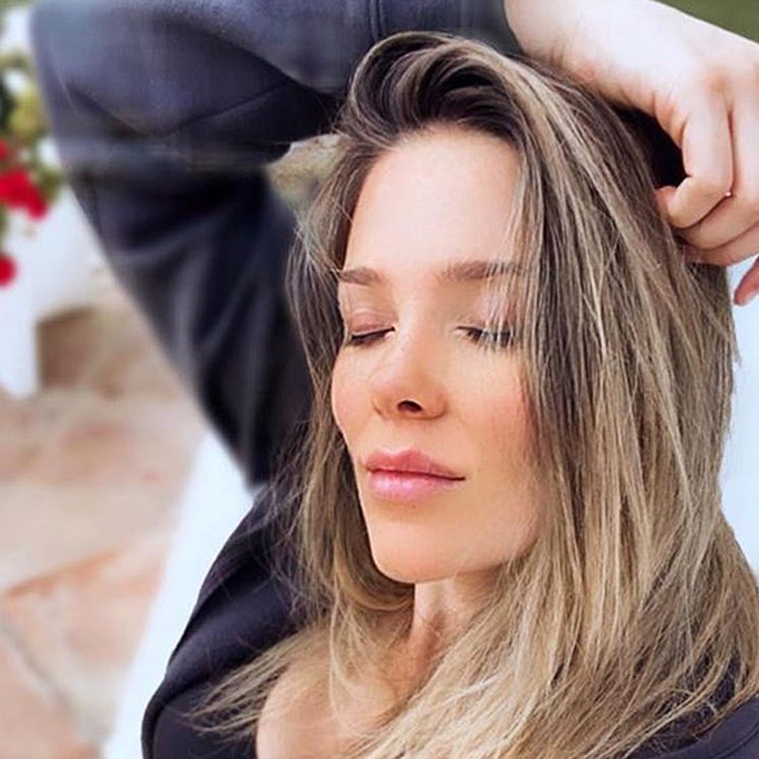 Lorena Gómez recarga energía para encarar con optimismo el final de su embarazo