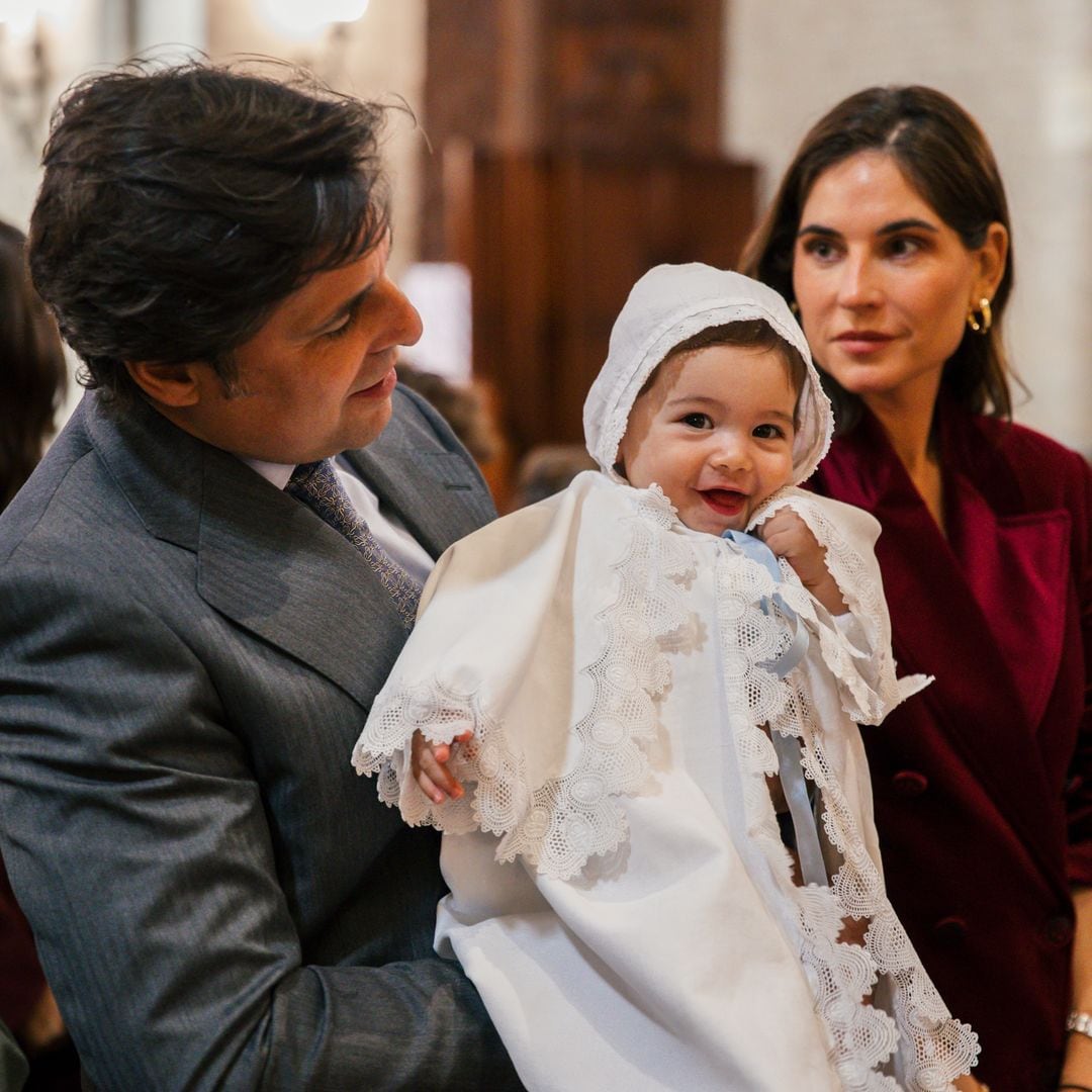 EXCLUSIVA. Francisco Rivera y Lourdes Montes nos abren su álbum más personal: las fotos no vistas, los detalles y anécdotas del bautizo de su hijo Nicolás