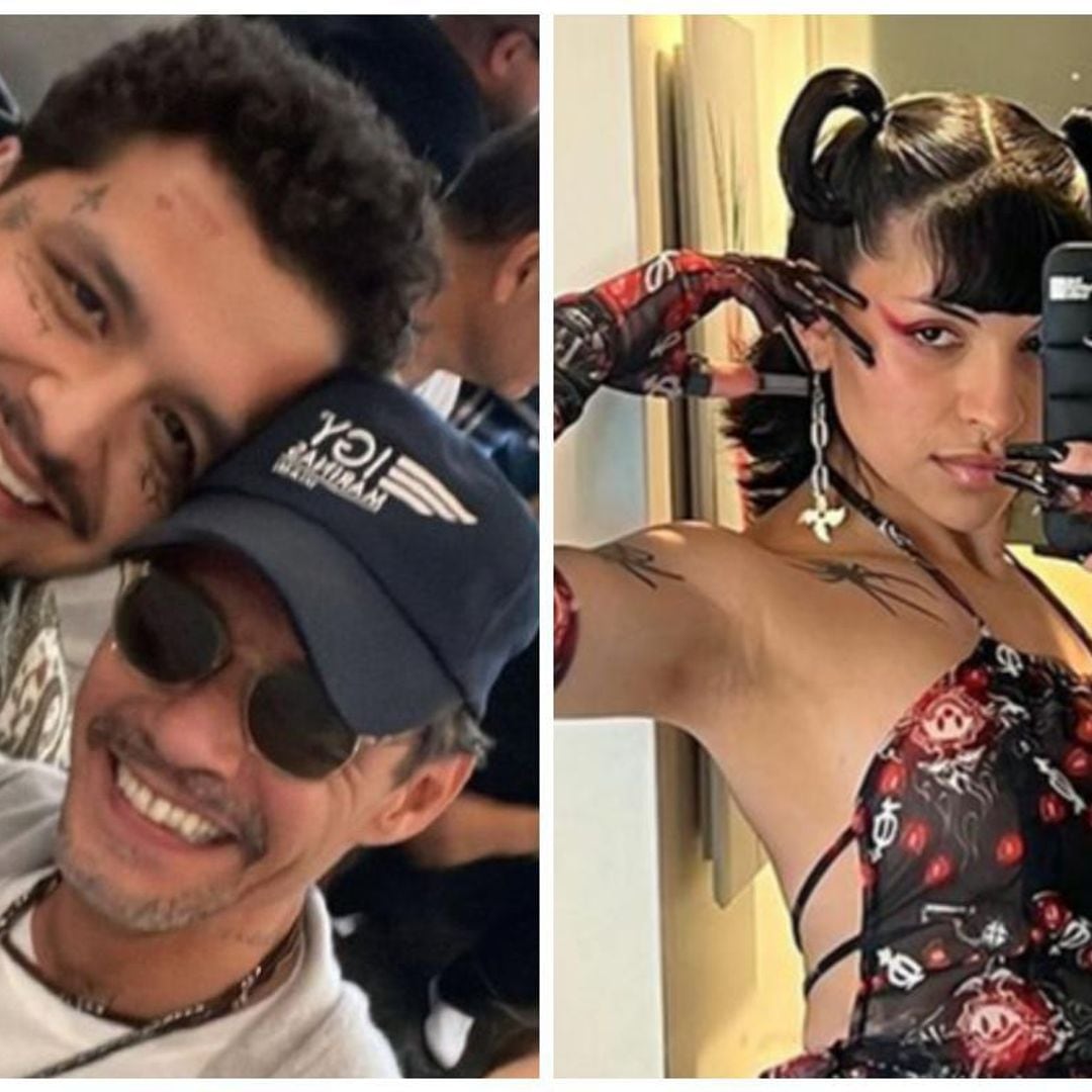 Cazzu y Nodal cantan a todo pulmón ‘Tu amor me hace bien’ en show de Marc Anthony