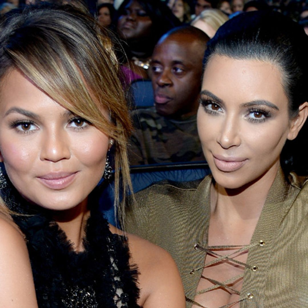 Chrissy Teigen y Kim Kardashian, una amistad más fuerte que el enfrentamiento entre sus maridos