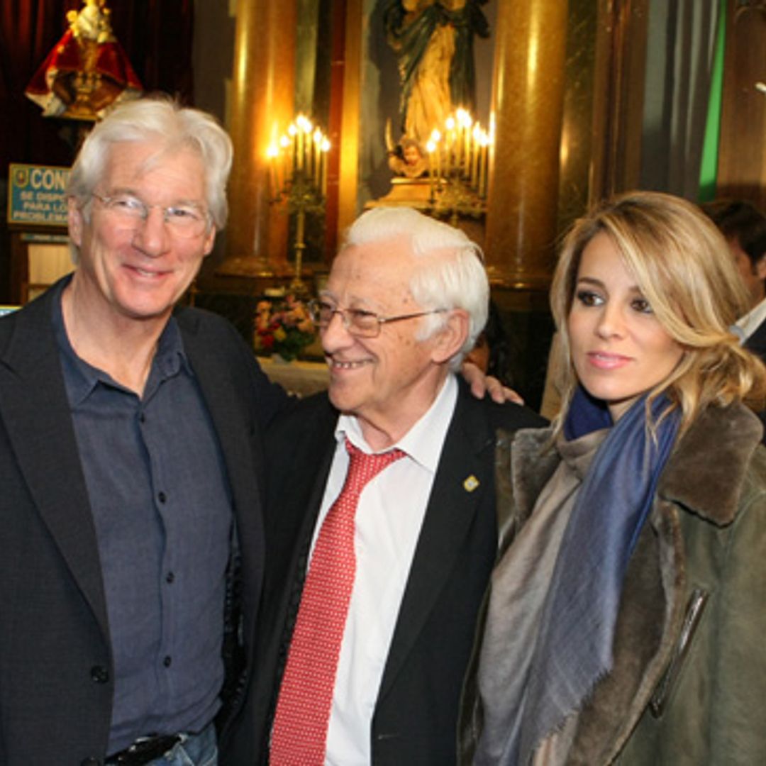 El inesperado encuentro de Richard Gere con los 'sin techo' en Madrid gracias al padre Ángel