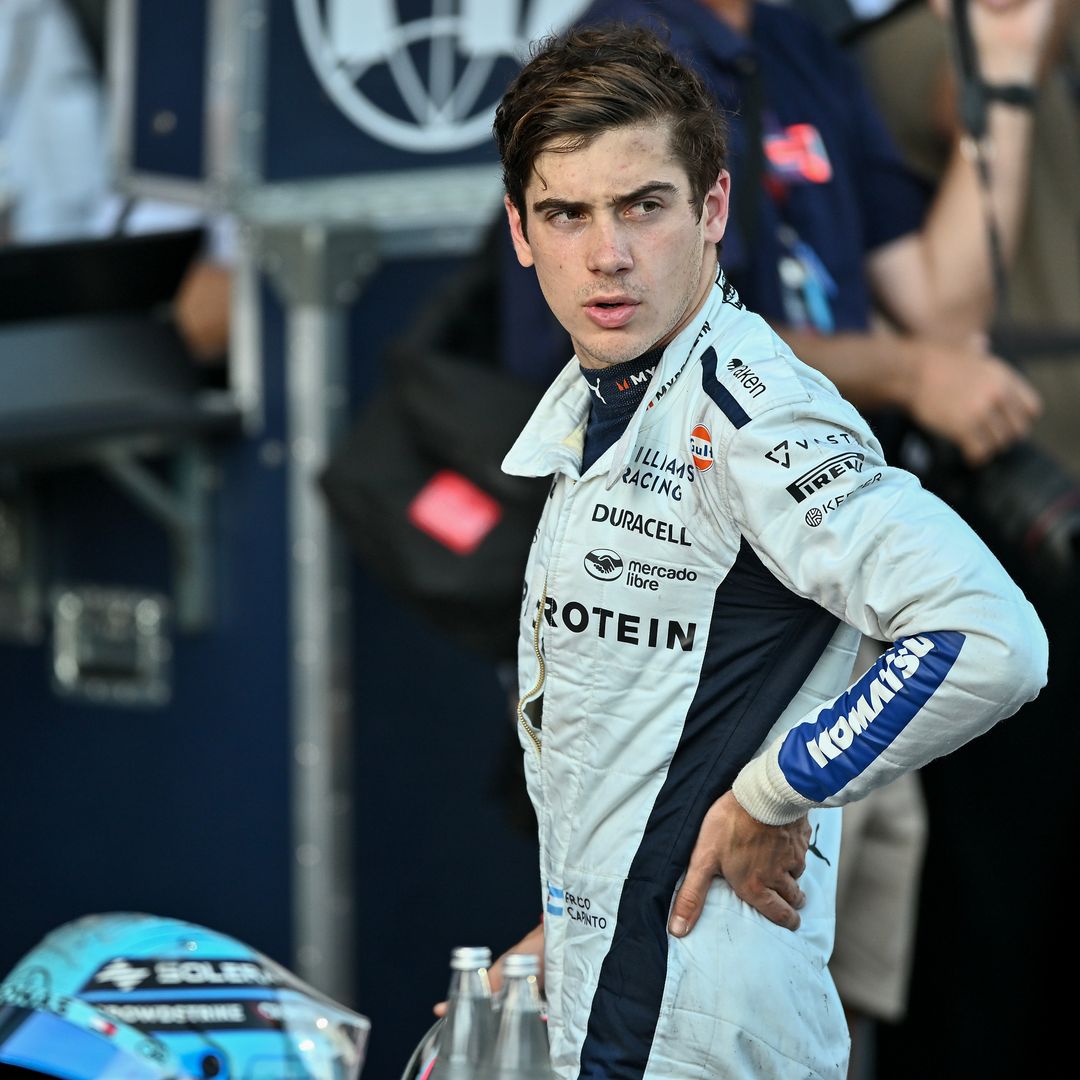Franco Colapinto, el guapo y talentoso piloto que vuelve a poner a Argentina en la F1