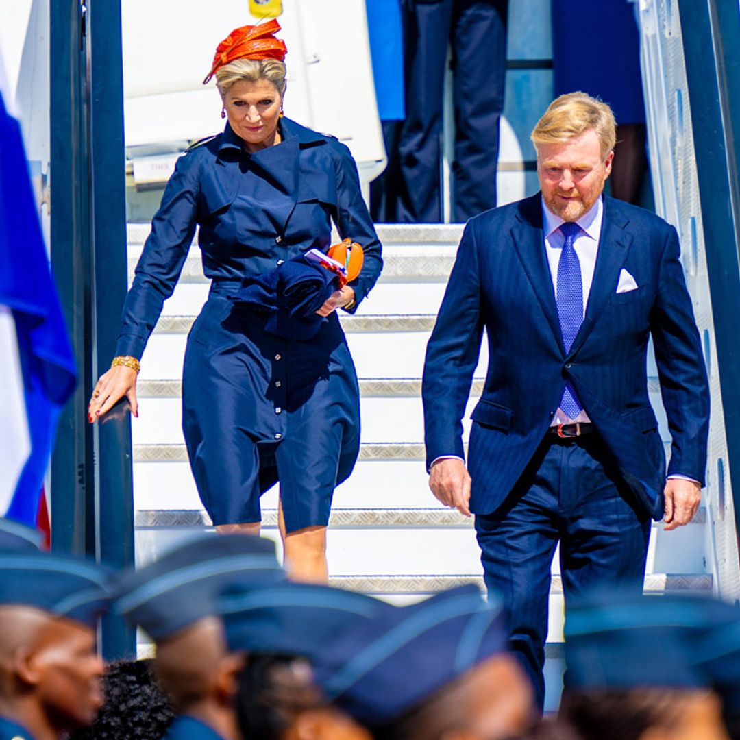 El anecdótico primer look de Máxima de Países Bajos durante su visita de Estado a Sudáfrica