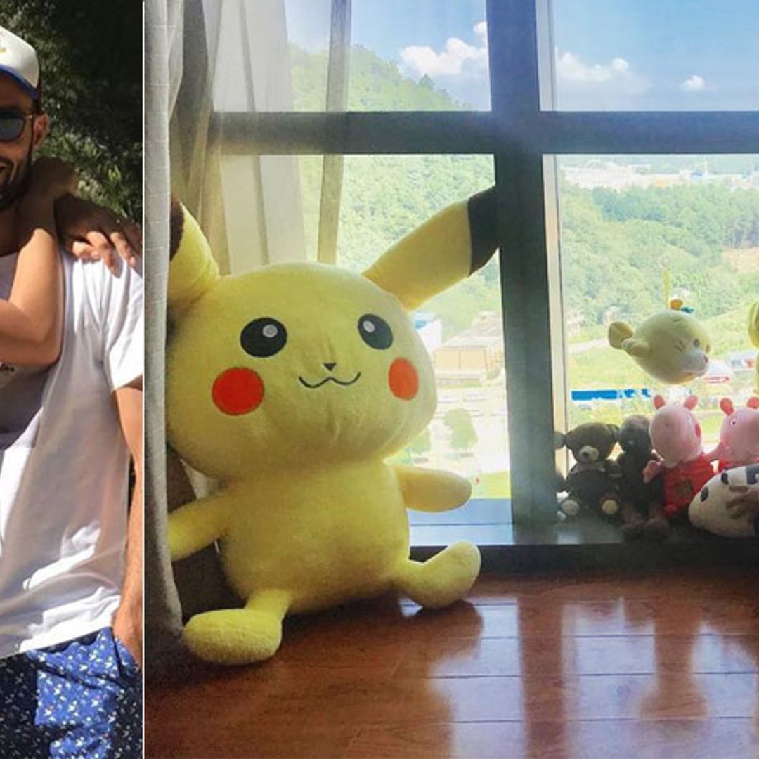 Así se divierten los hijos de Malena Costa y Mario Suárez a su regreso a China
