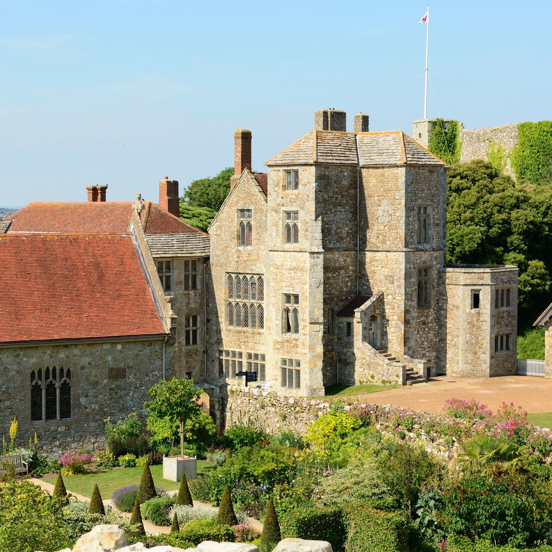 Carisbrooke Castle, isla de Wight, Inglaterra, Reino Unido