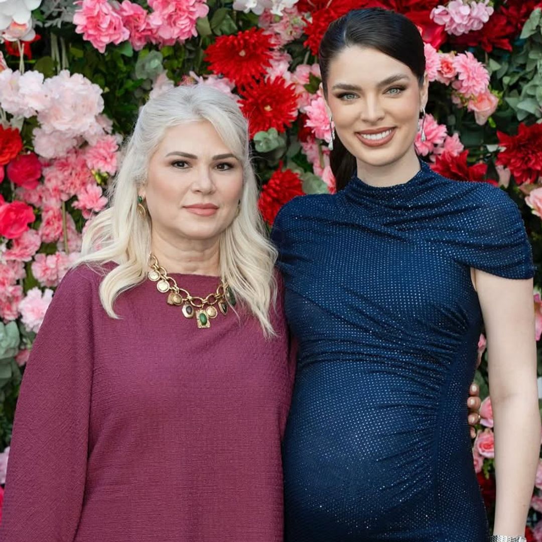 Nadia Ferreira celebra en Paraguay el baby shower de su hija, un festejo organizado por su mamá