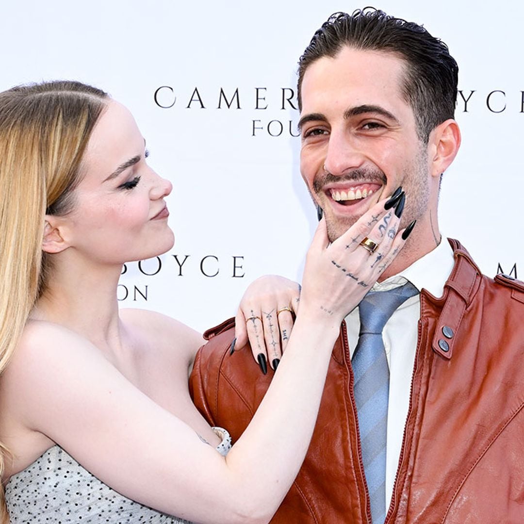 La actriz Dove Cameron y Damiano David, vocalista de Manneskin, de lo más acaramelados en la alfombra roja