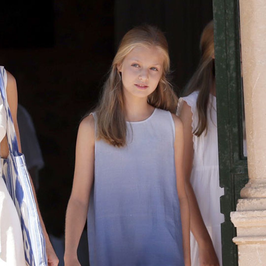 El nuevo vestido de la princesa Leonor: un diseño de rebajas por 25 euros