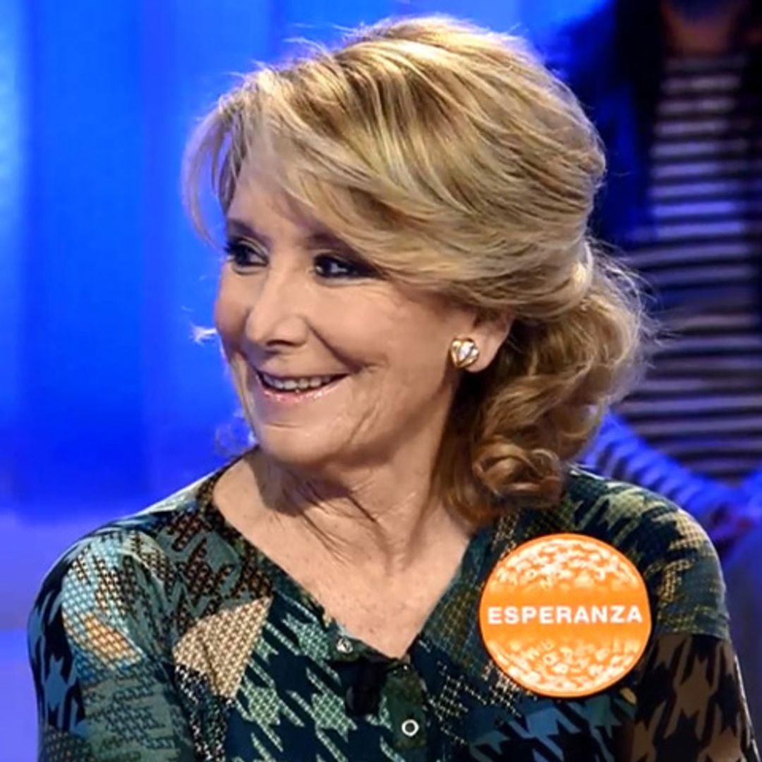 'Con la c...', el comentado debut de Esperanza Aguirre en 'Pasapalabra'