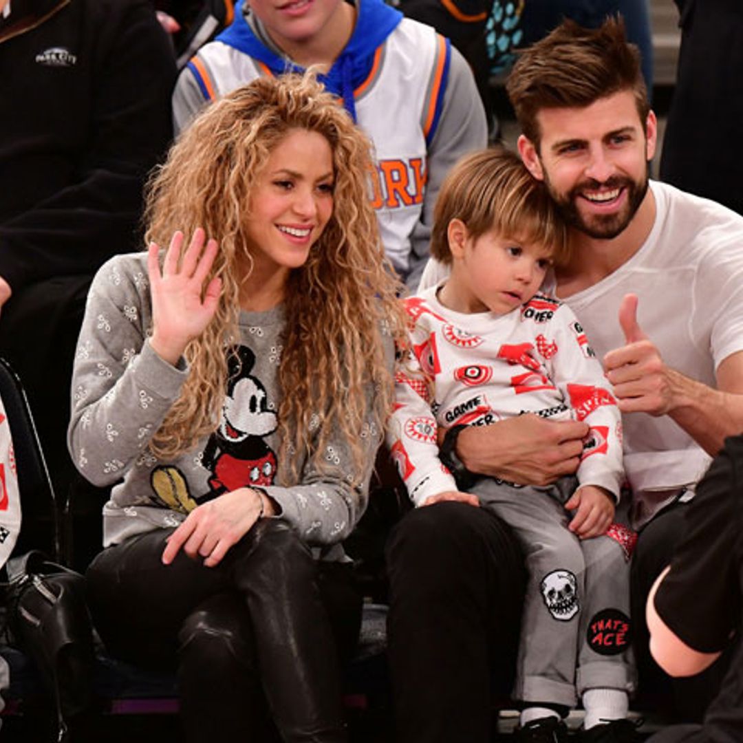 Los hijos de Shakira y Gerard Piqué, 'hinchas' de un equipo que no es el de papá