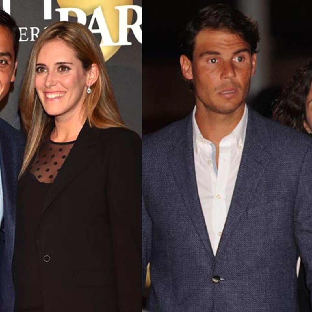 Nadal y Mª Francisca vs Almagro y su esposa Rafi en Mónaco