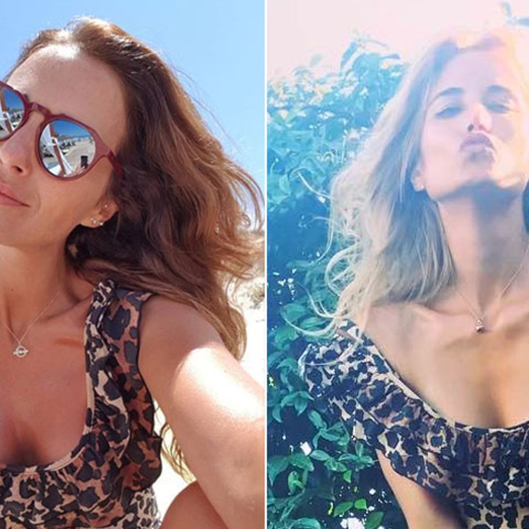 Paula Echevarría y Alba Carrillo, dos mujeres 'salvajes' con el mismo bañador