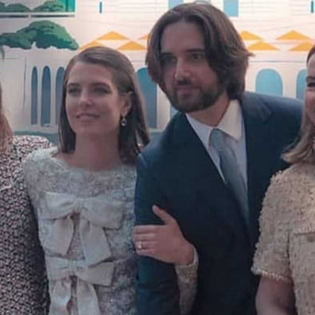 Carolina y Carole, las otras protagonistas de la boda monegasca
