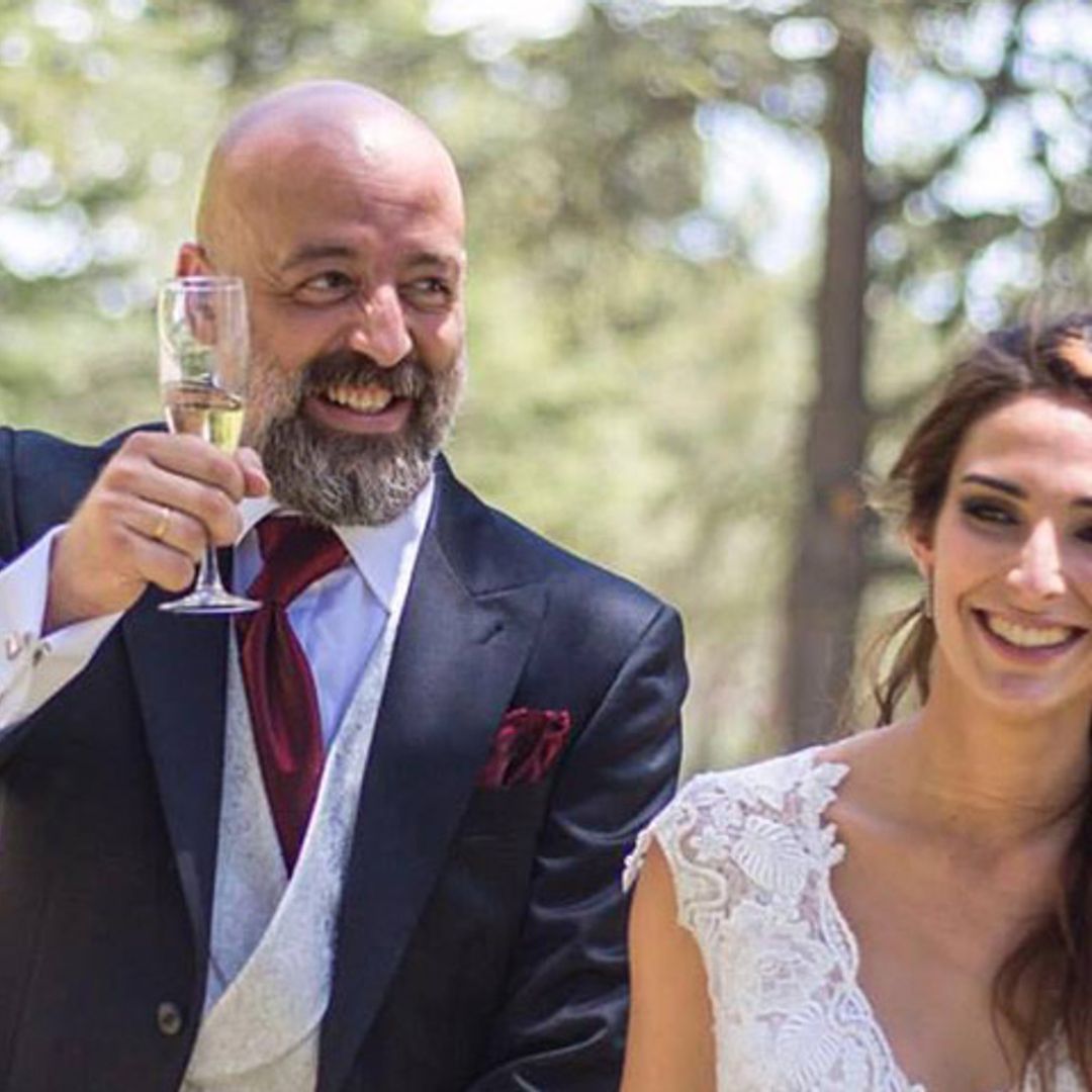 Goyo Jiménez y Paloma Mefer comparten las fotos de su romántica boda