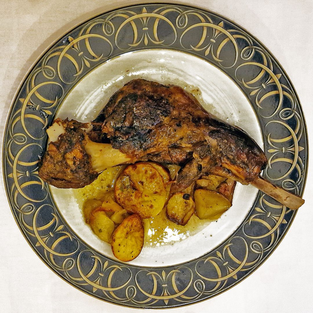 Ternasco del restaurante La Masía de Monzón