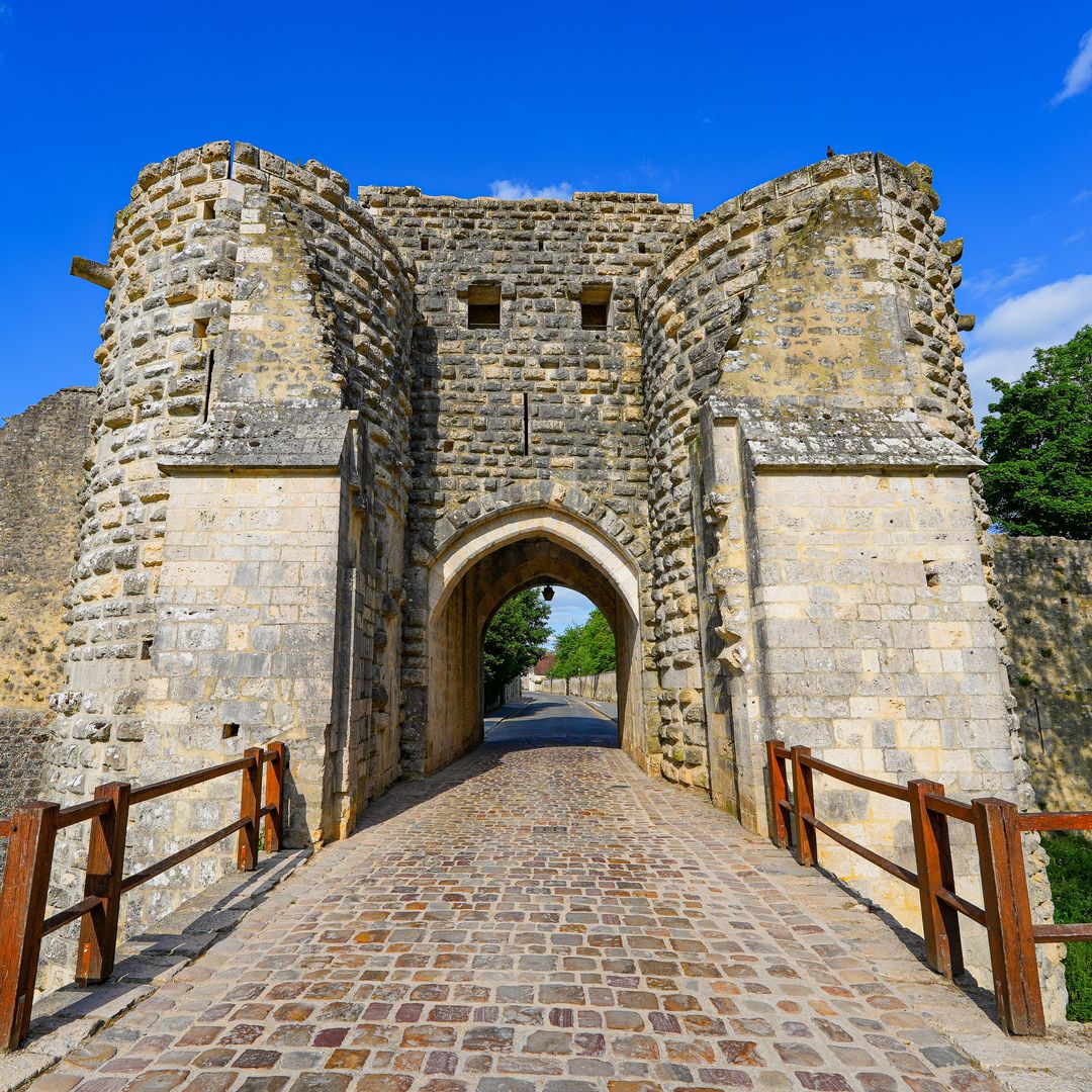 Porte Saint-Jean, Provins, Francia