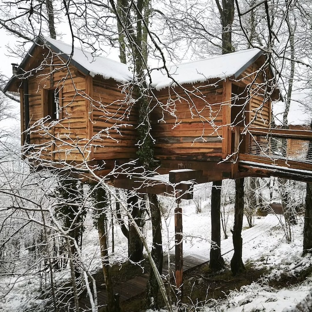 Iratiko Kabiak, cabañas en la Selva de Irati, Navarra