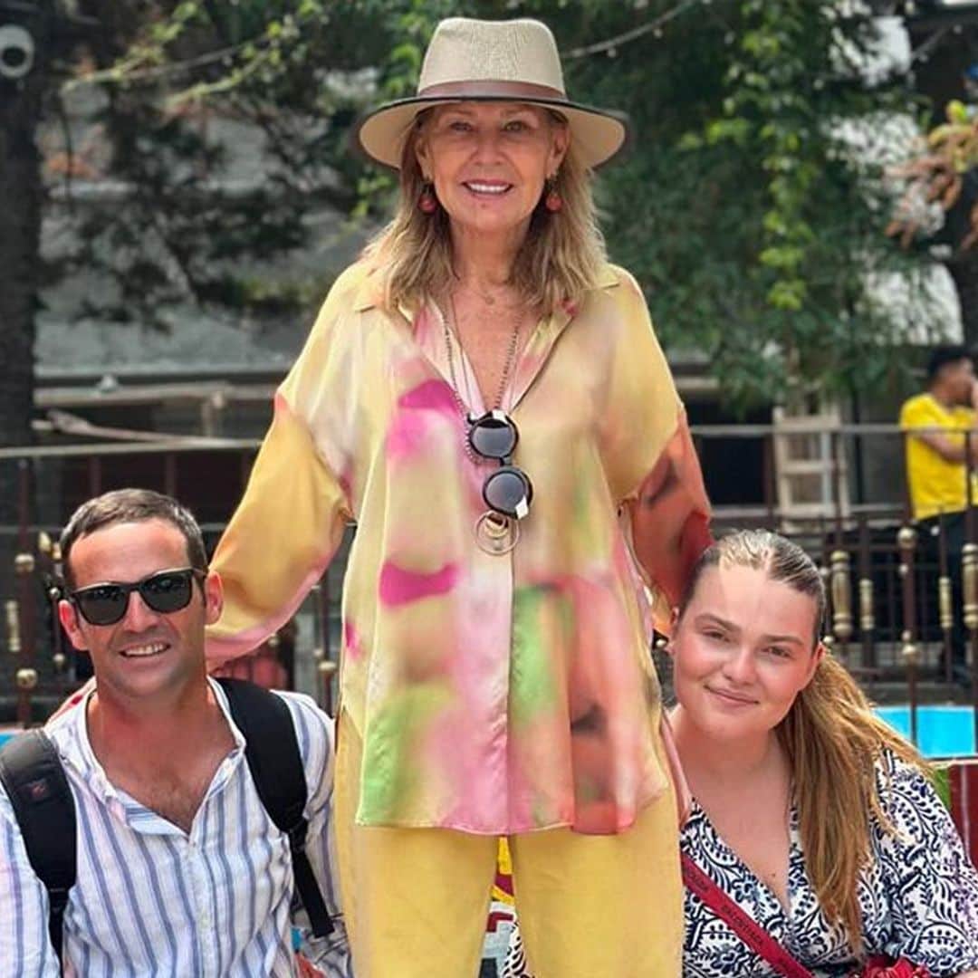 La familia Bono descubre Guatemala, el país natal de Ana Rodríguez: 'Un viaje de vuelta a la raíces y lleno de emoción'