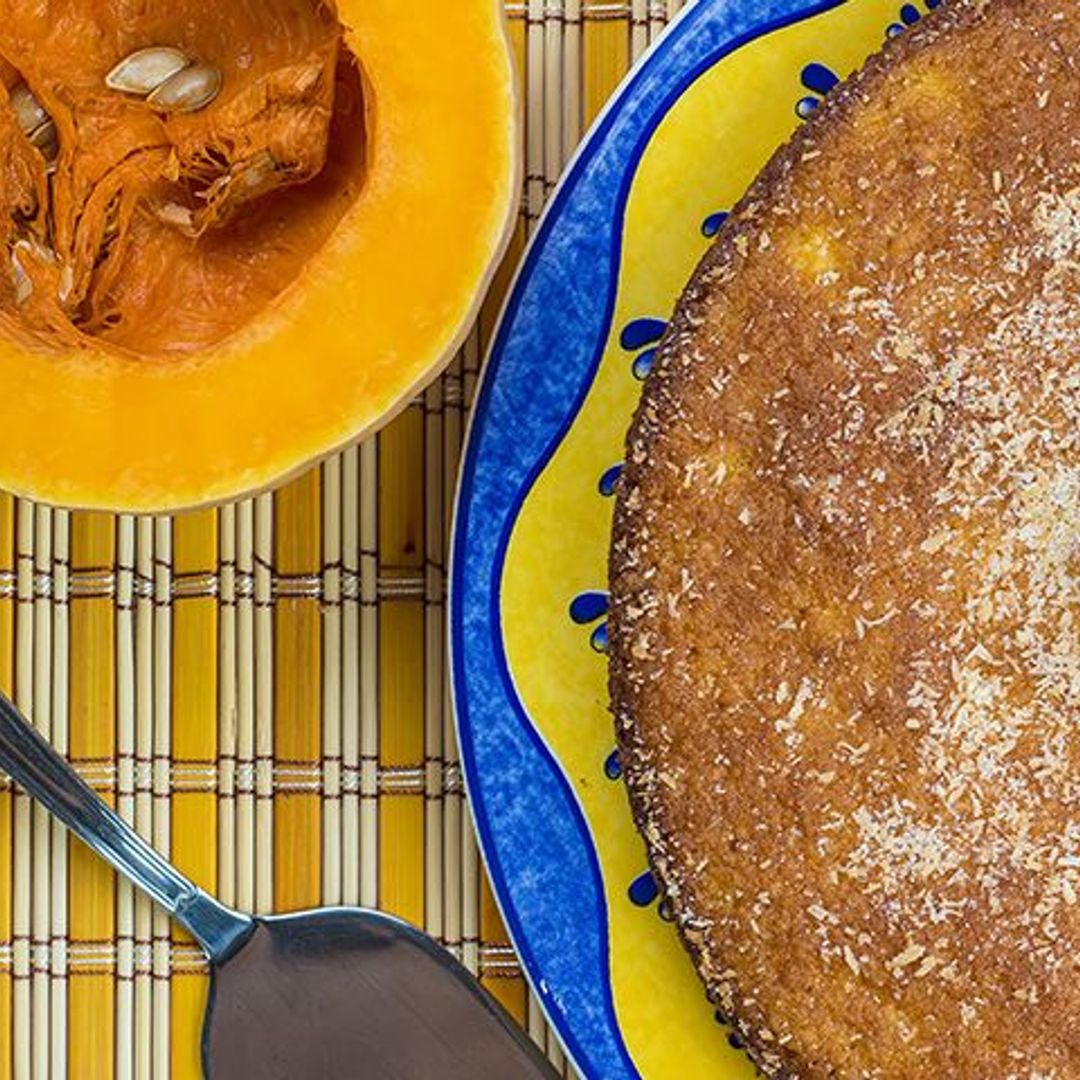 ¡Delicioso y sencillo! Bizcocho de calabaza asada