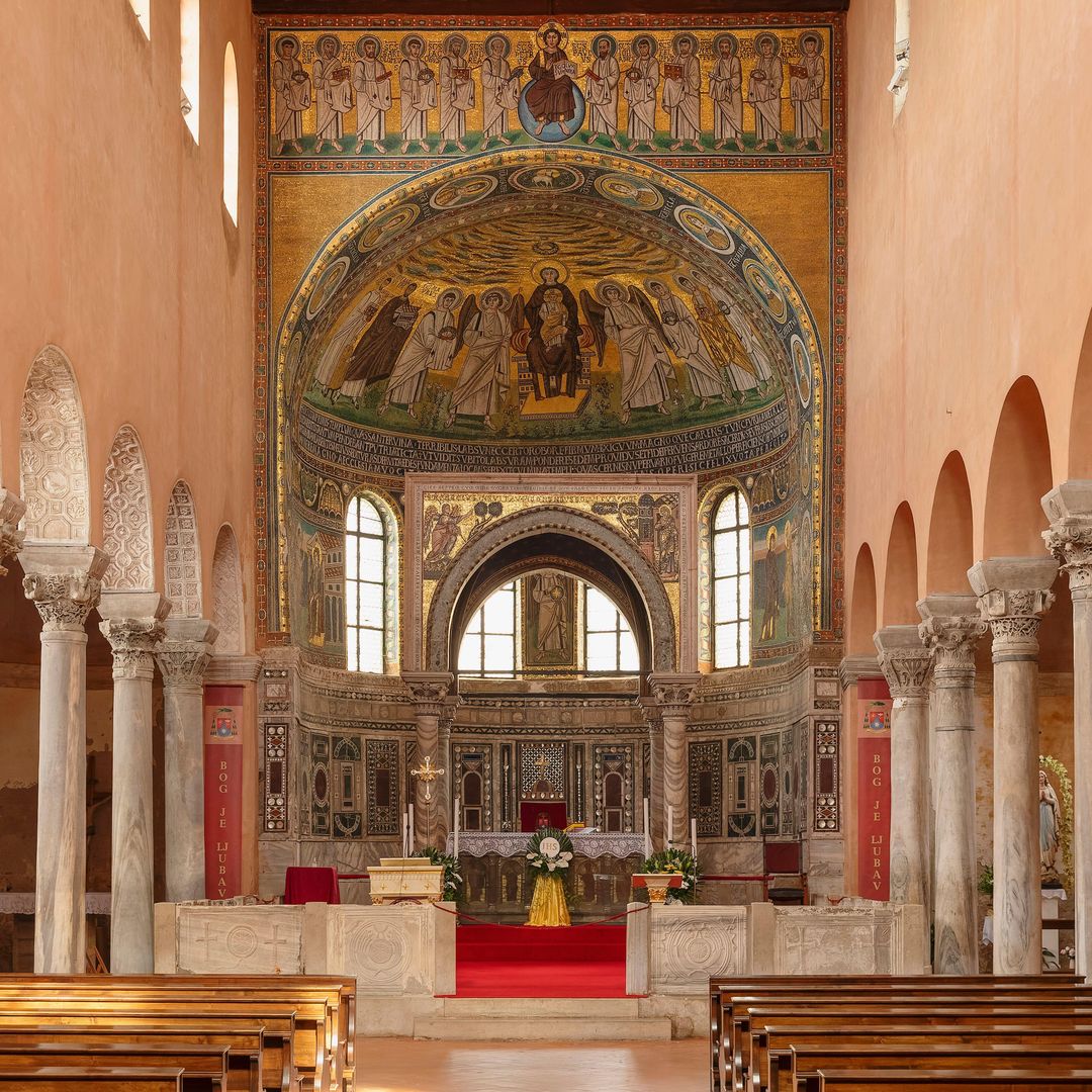 Basílica Eufrásica, Porec, Unesco, Croacia