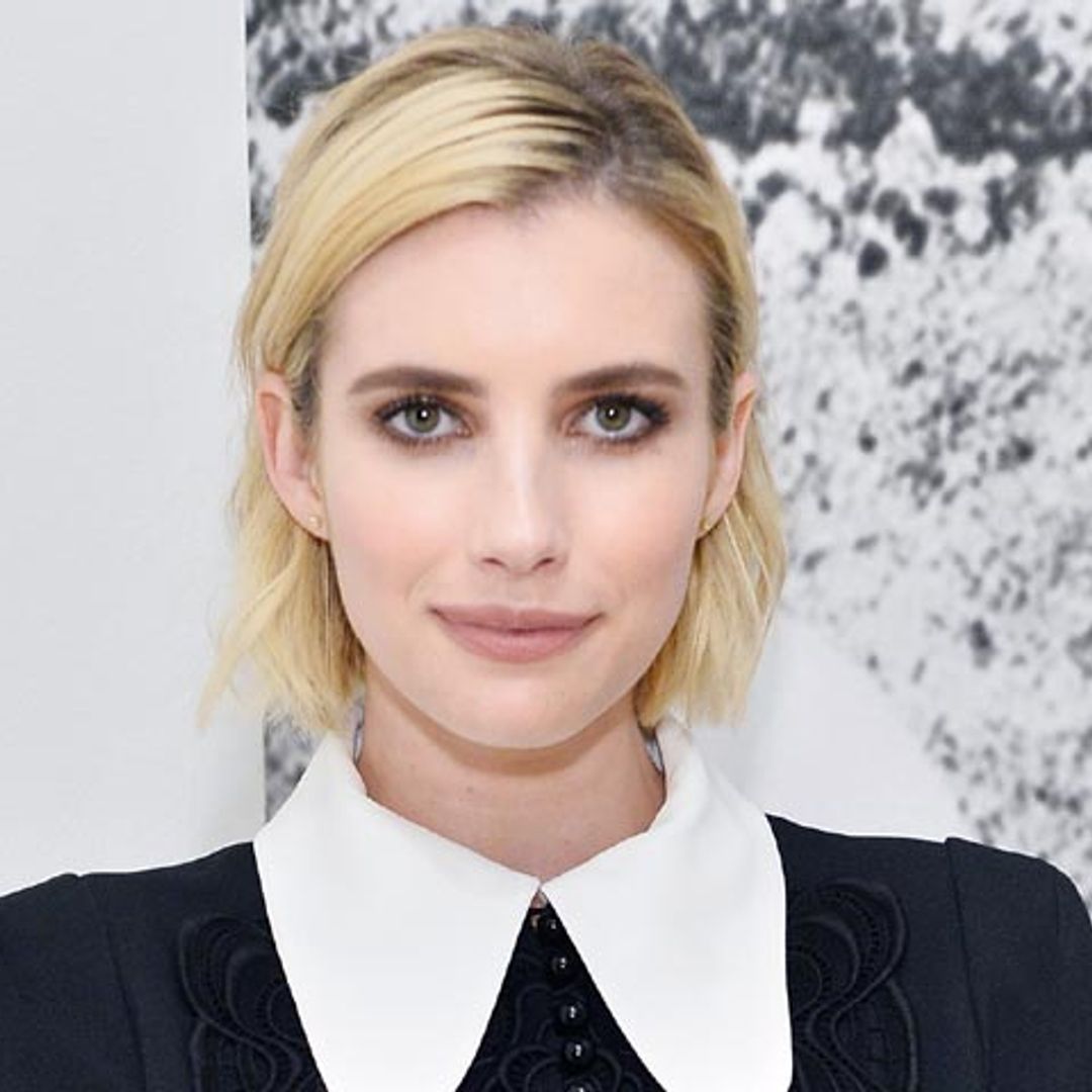 'Champagne pop', así es el nuevo color de pelo de Emma Roberts