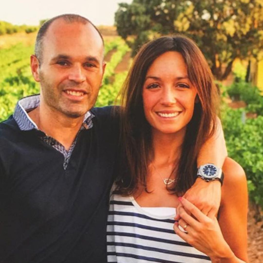 Andrés Iniesta y Anna Ortiz, padres por tercera vez de una niña