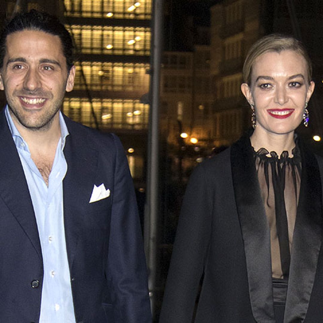 Marta Ortega y Carlos Torretta, radiantes en el cóctel de celebración del Real Club Naútico