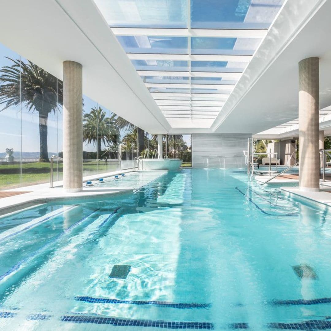 Spa del Gran Hotel La Toja Balneario, situado en la isla de La Toja, en Pontevedra