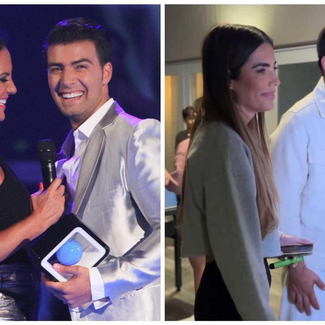 Gaby Espino y Jencarlos Canela se reúnen para festejar el cumpleaños de su hijo