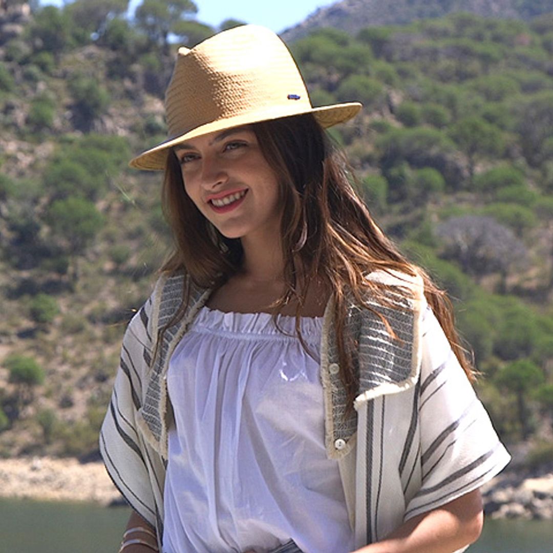En ¡HOLA!: Lucía Rivera nos habla de la relación con su padre, Cayetano Rivera