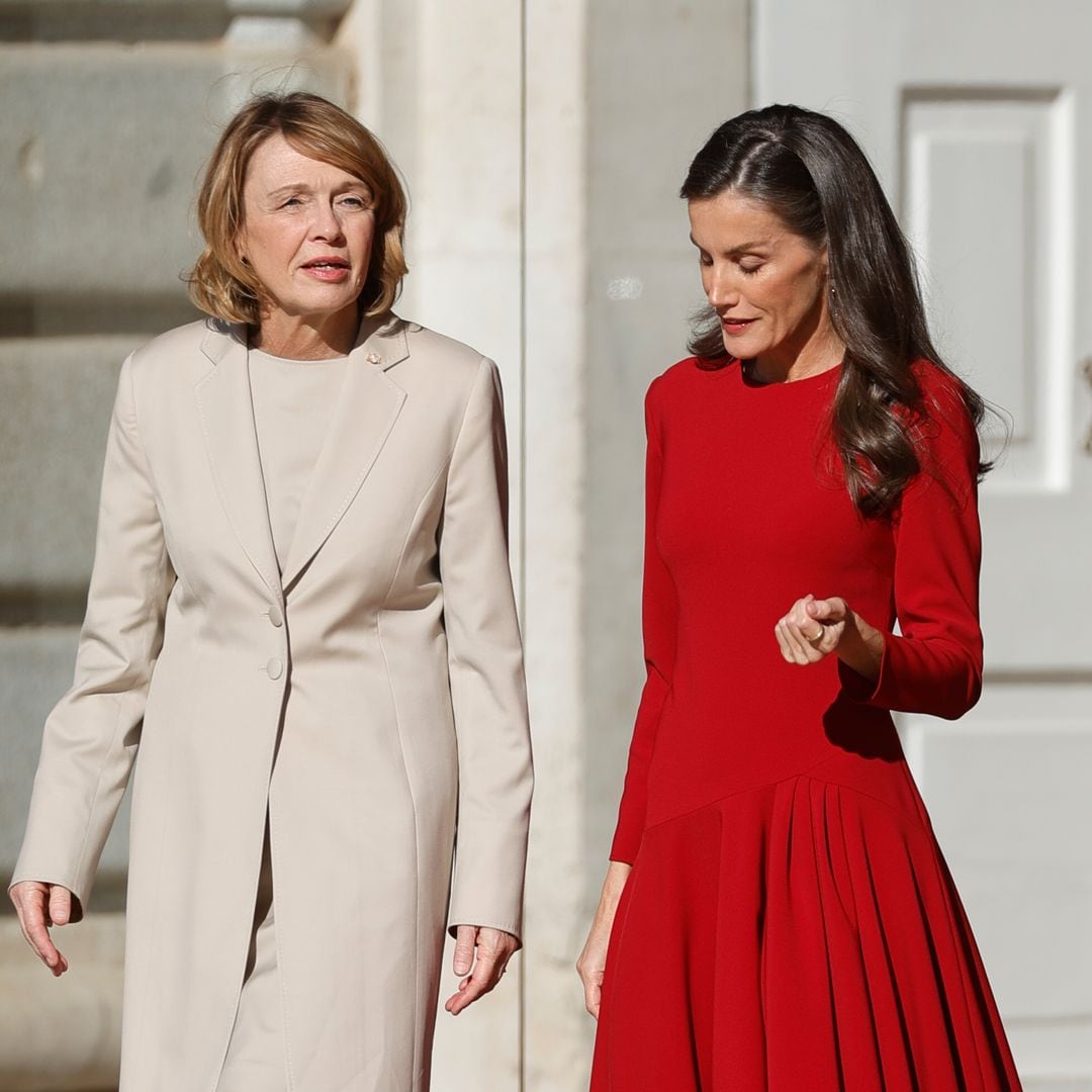 Sin la reina Letizia: el plan secreto de Elke Büdenbender en Madrid