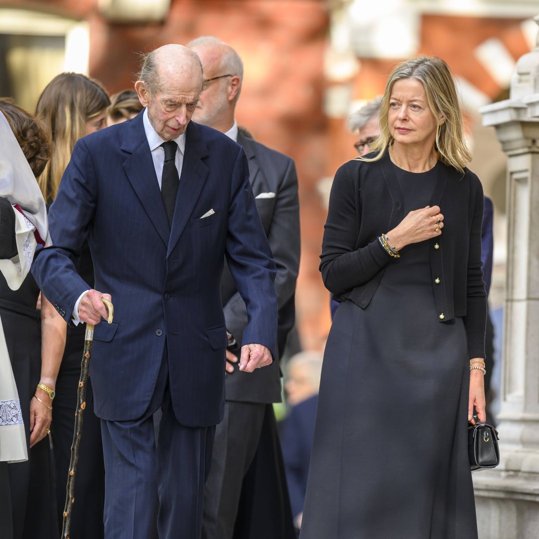 El duque de Kent reaparece desolado en la vigilia previa al funeral de su gran amor