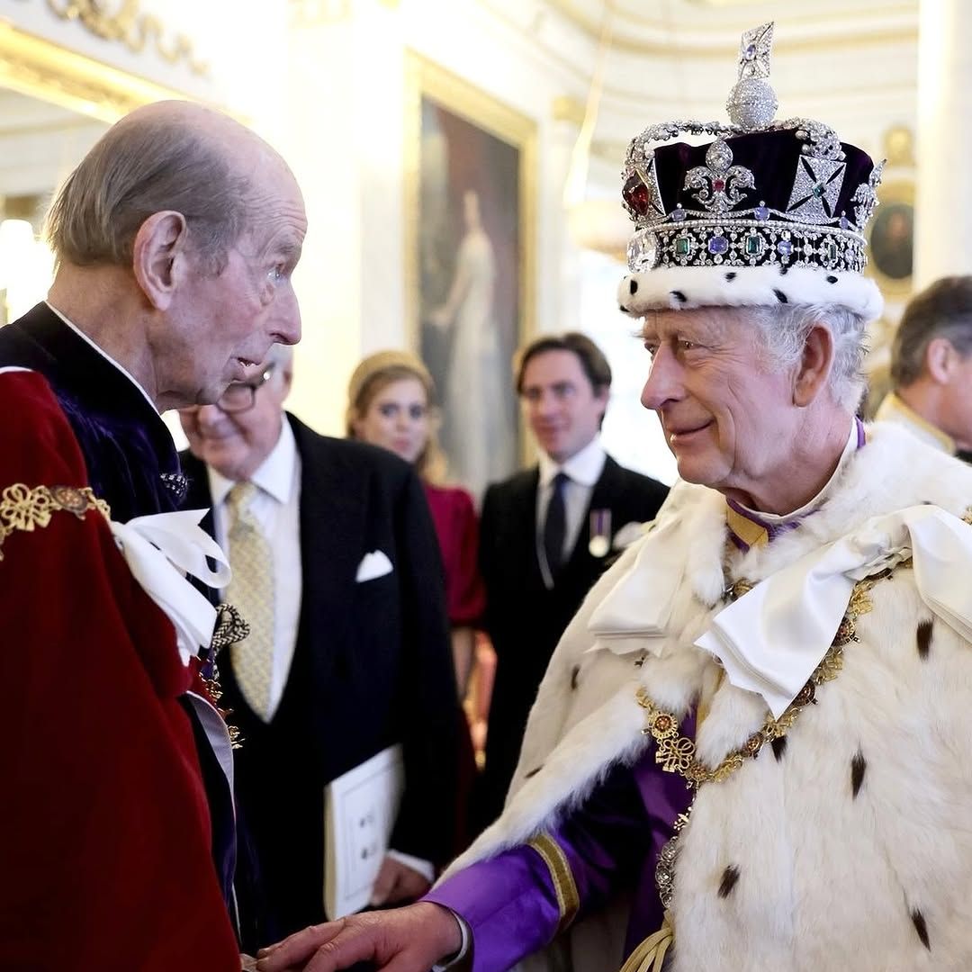El enternecedor gesto del rey Carlos III con el duque de Kent en su año más difícil