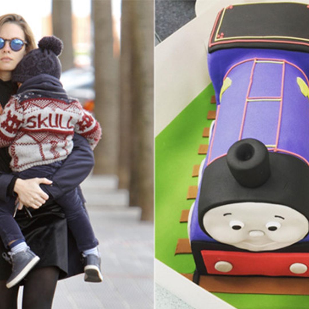 Jessica Bueno celebra el cumpleaños de su hijo con una original tarta