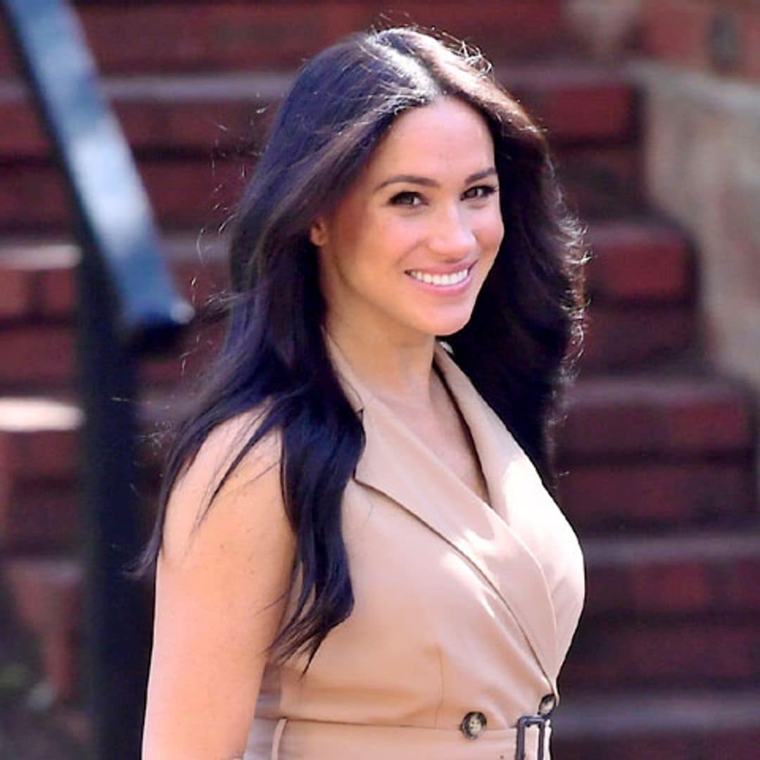 Cinco meses después, Meghan revive el look de la presentación de Archie Harrison