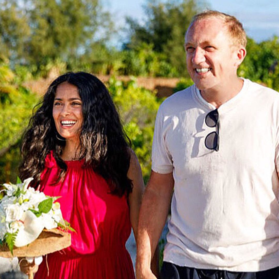 La boda sorpresa de Salma Hayek y Francois-Henri Pinault en Bora Bora