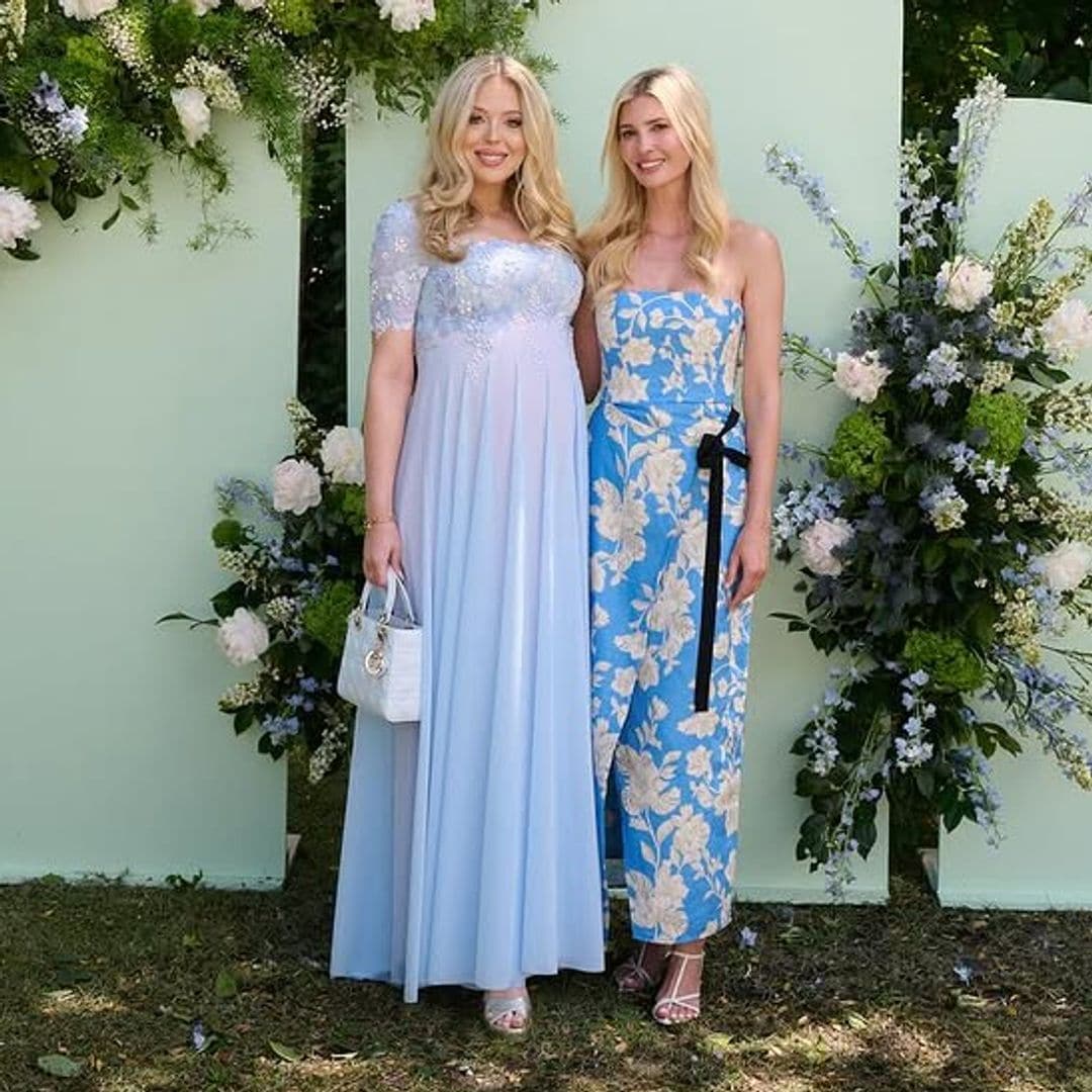 Ivanka Trump organiza un baby shower muy dulce para su hermana Tiffany mientras su padre agita la escena mundial