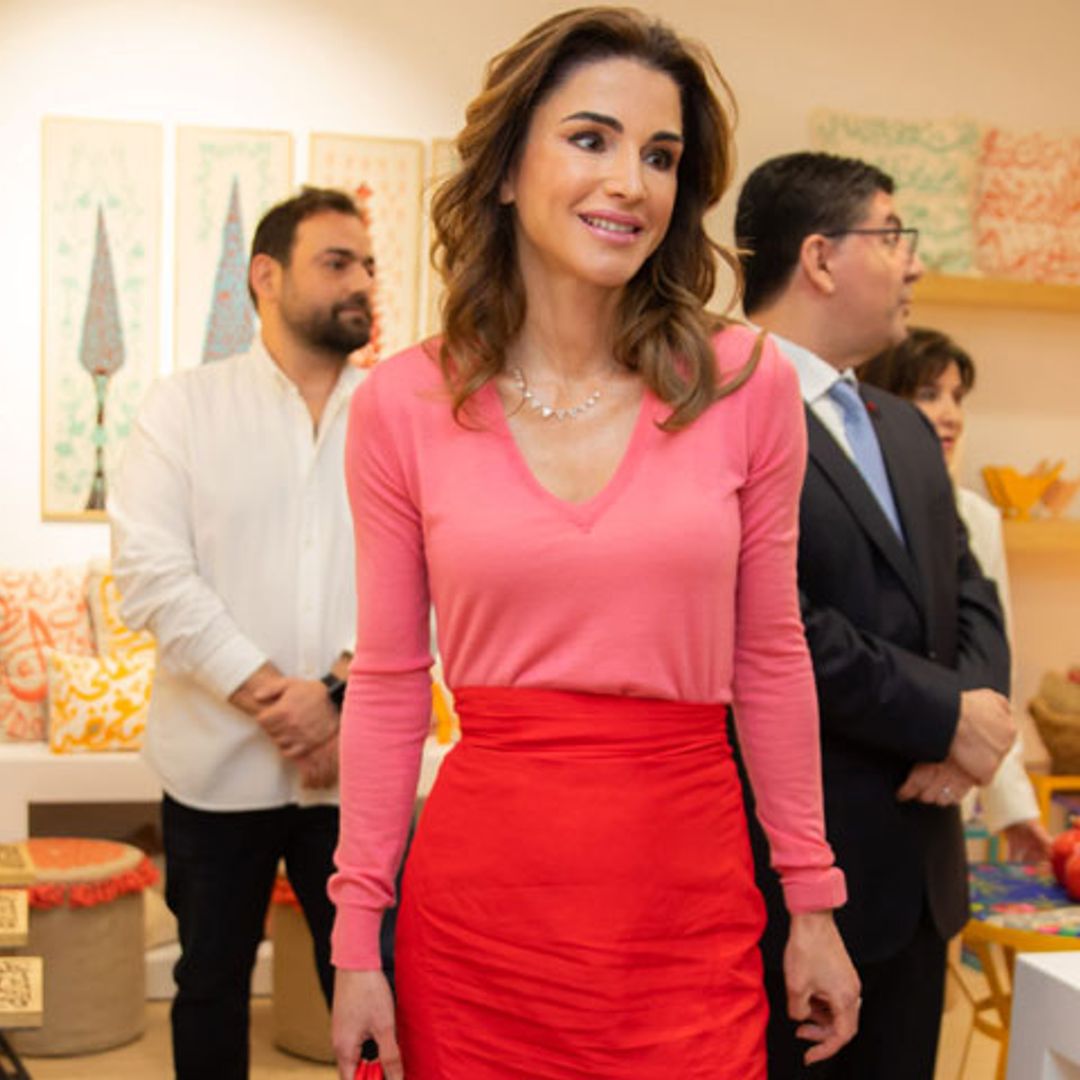 Rania confía en el estilismo que convence a las 'royals' desde hace 30 años