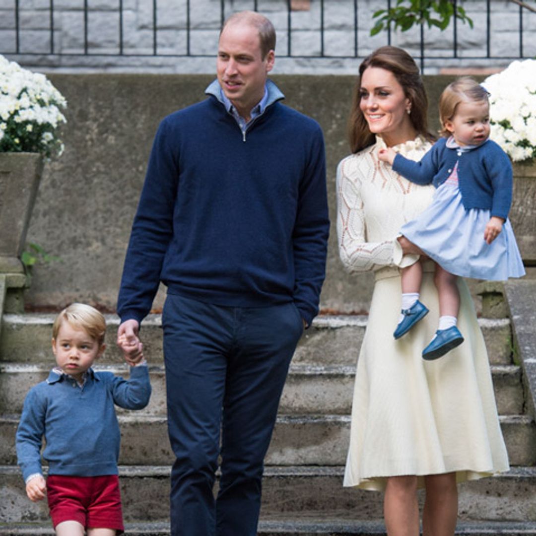 George y Charlotte de Cambridge acompañarán a su padre en el homenaje a Diana de Gales