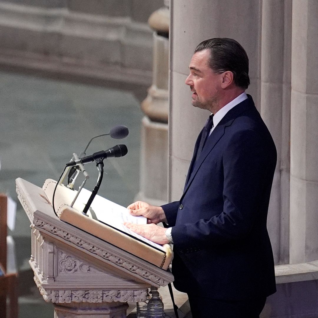 Leonardo DiCaprio despide a Jane Goodall con un emotivo discurso en su funeral: "Era amable, divertida y absolutamente imparable"