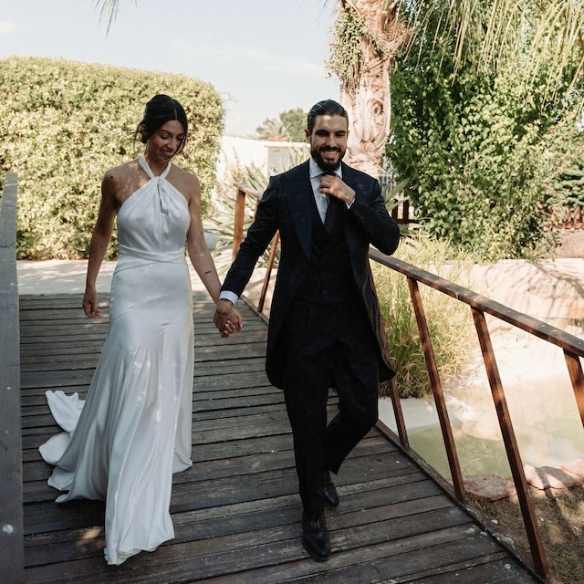 Boda María y Raúl vestido de Pronovias