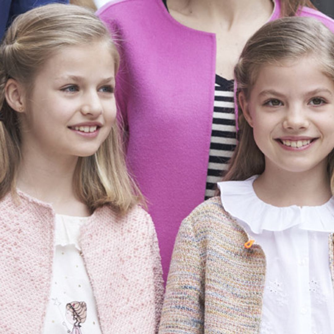 ¡Cómo han crecido! La princesa Leonor y la infanta Sofía, protagonistas de la Misa de Pascua en Palma