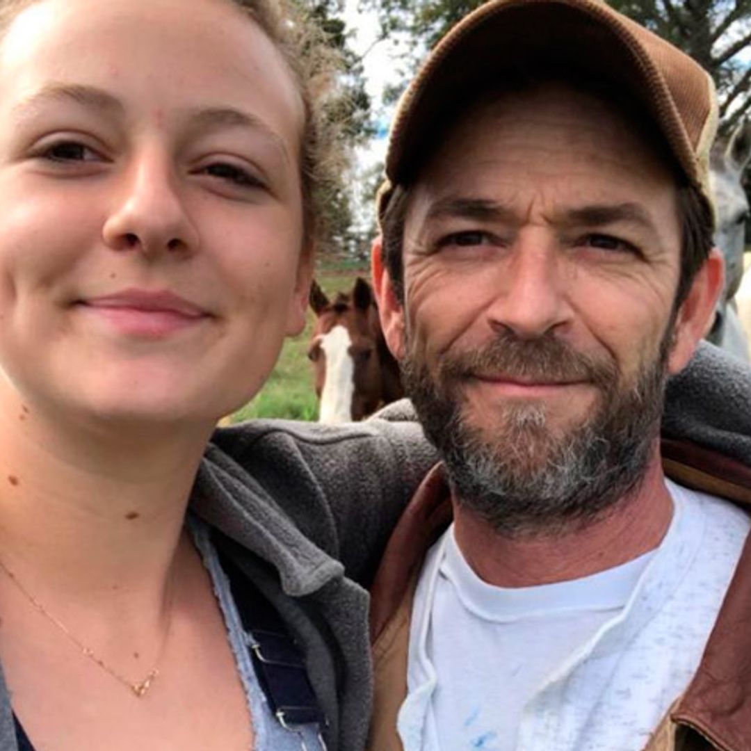 La hija de Luke Perry se despide de su padre con un emotivo mensaje