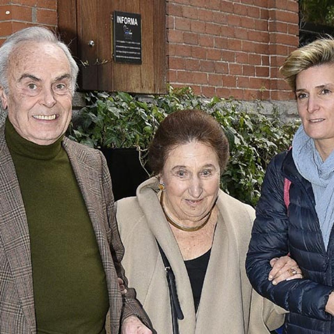 La infanta Margarita se recupera de una operación de cadera