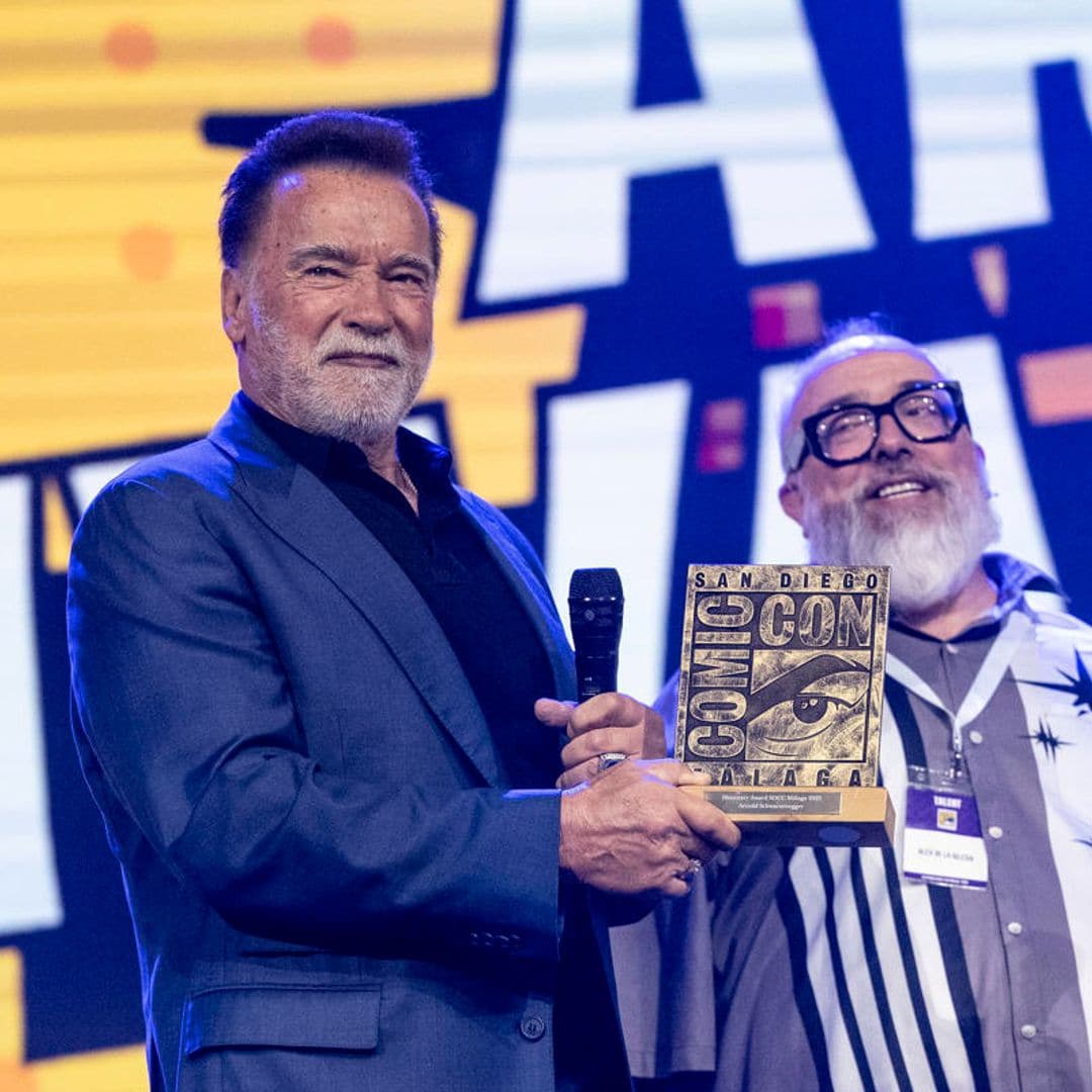 La sorpresa de Antonio Banderas a Arnold Schwarzenegger: dos leyendas de Hollywood juntos en Málaga