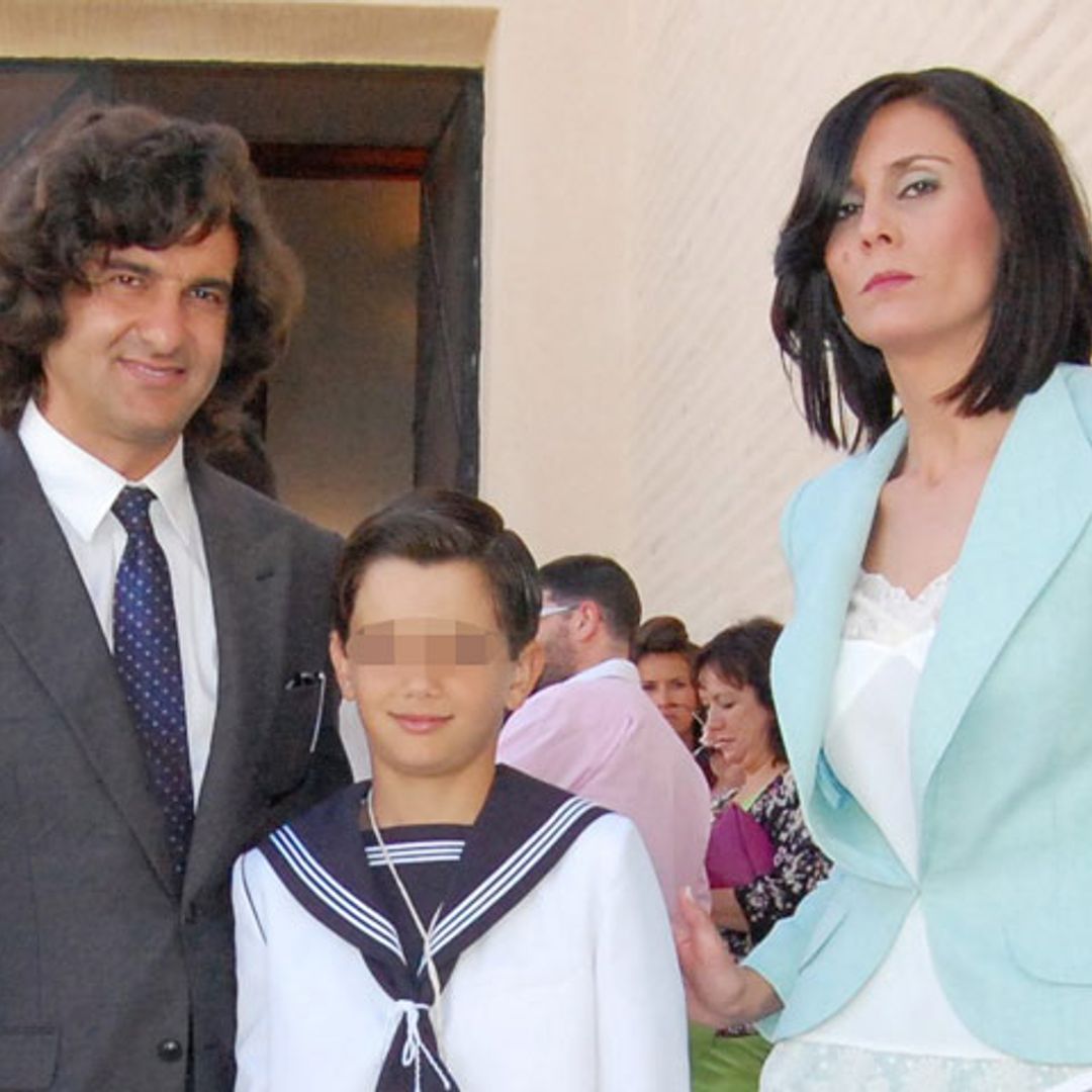 Morante de la Puebla y su exmujer, unidos en la Primera Comunión de su hijo
