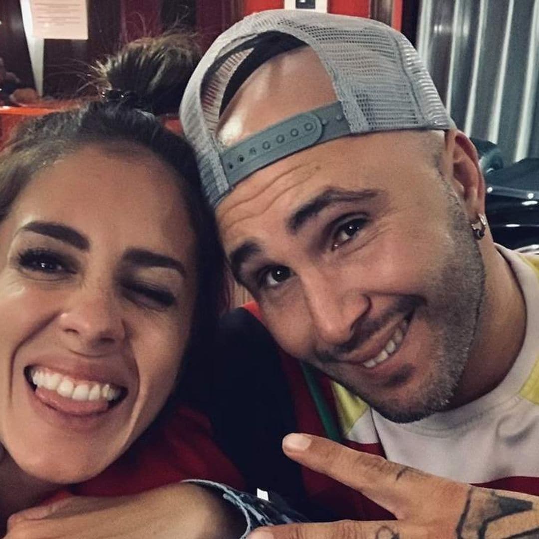 La reconciliación de Anabel Pantoja y Kiko Rivera en directo desde un balcón