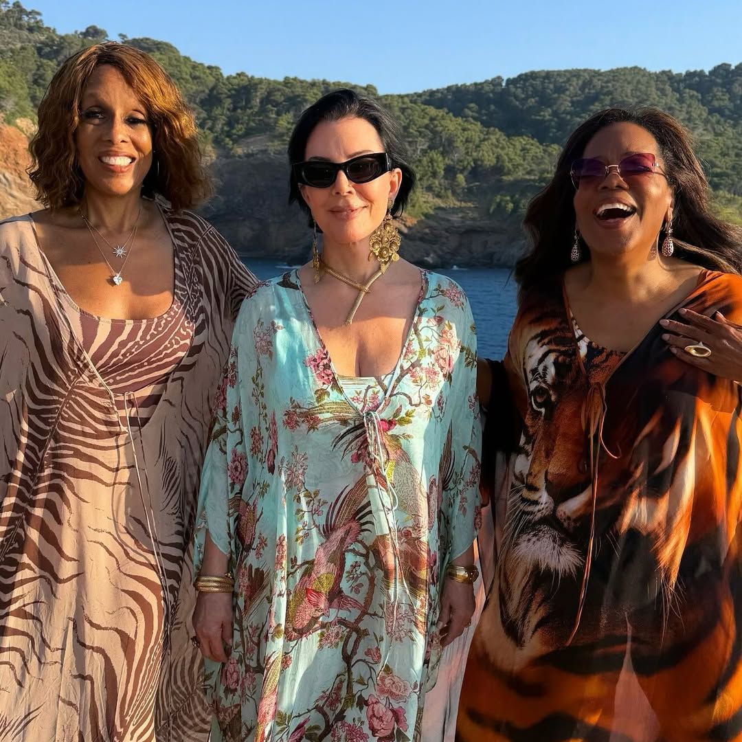Las vacaciones de Kris Jenner y Oprah Winfrey a bordo de un exclusivo yate en Mallorca