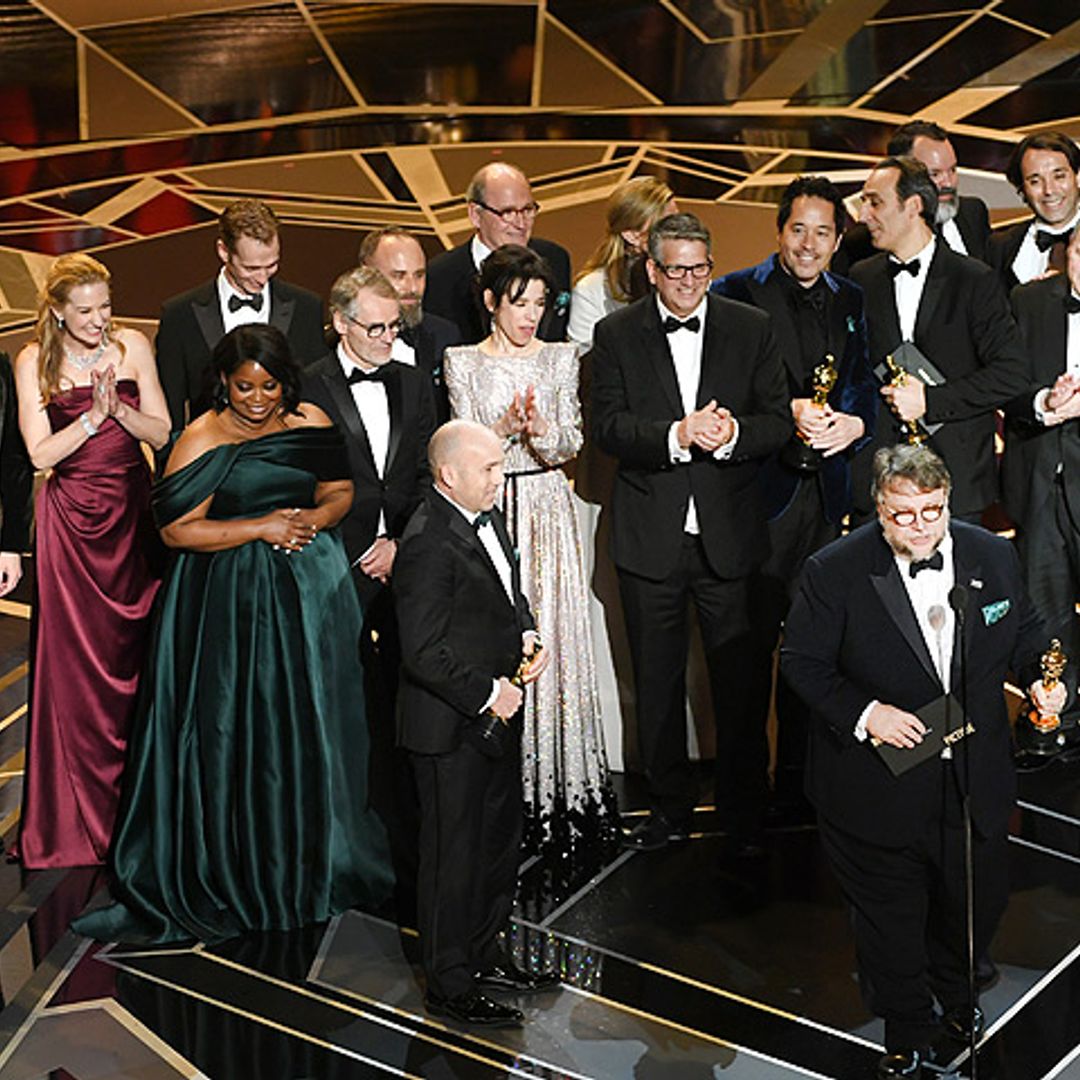 'La forma del agua', de Guillermo del Toro, triunfa en una gala reivindicativa y sin sorpresas