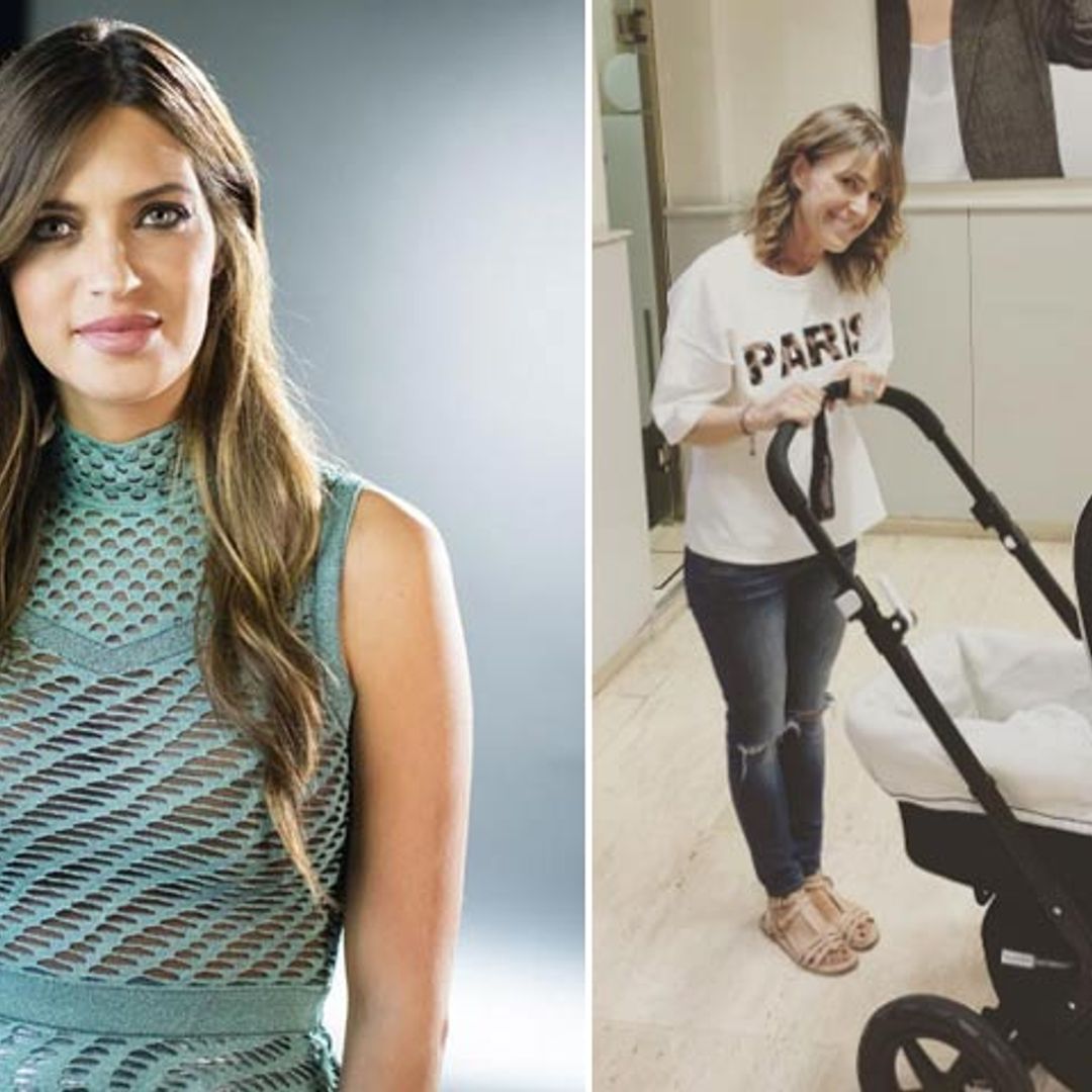 Sara Carbonero se lleva a su hijo al trabajo a punto de estrenarse su programa